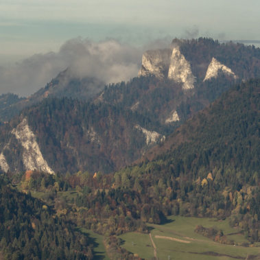 Widok na Trzy Korony