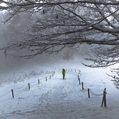 Zimowe podejście na Trzy Korony w Pieninach