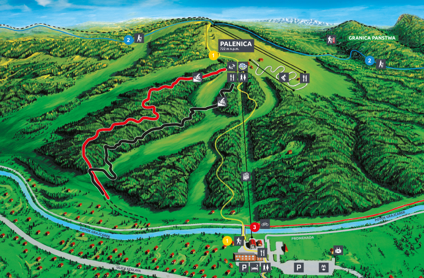 Bike Park Szczawnica - Palenica